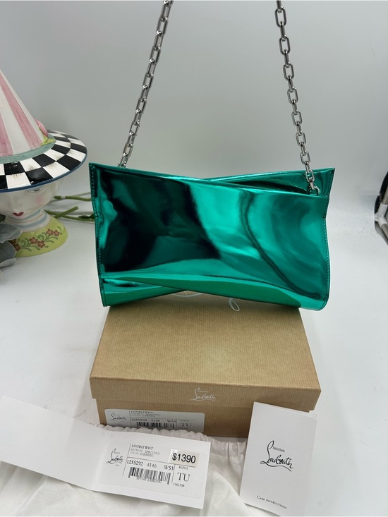 Christian Louboutin Handbags - Women's Christian Louboutin LOUBITWIST clutch/shoulder bag made in Italy